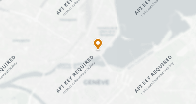 Map showing Hôtel Bristol Genève