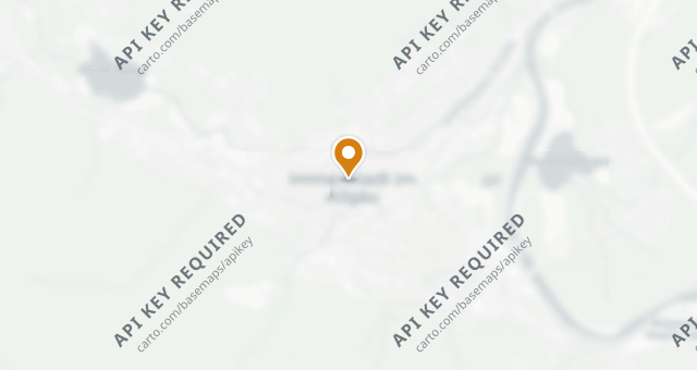 Map showing Restaurant Blauer Hase