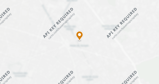 Map showing Auberge Pyrénées Cévennes