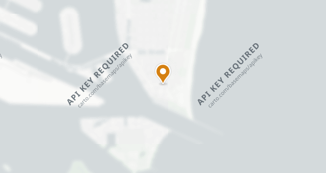 Map showing Joe's Stone Crab