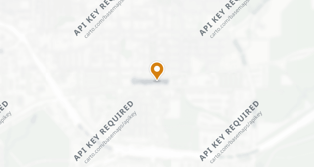 Map showing Bacchus Kitchen + Bar