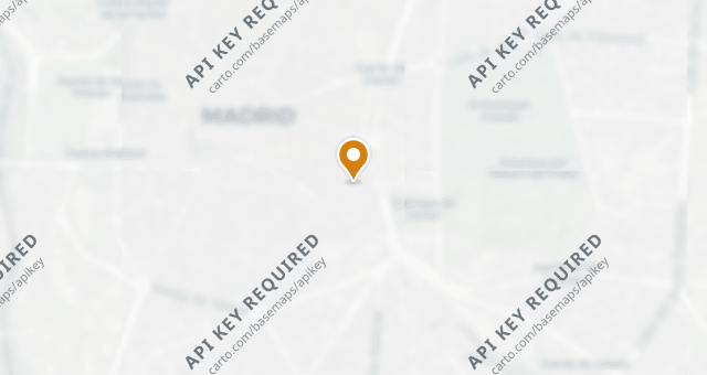 Map showing Vinoteca Moratín
