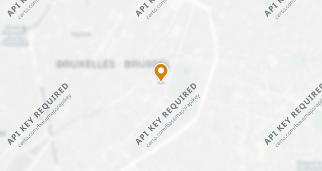 Map showing Bozar Restaurant