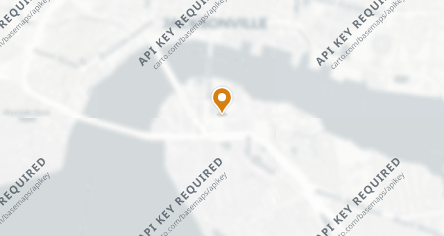 Map showing City Grille & Raw Bar