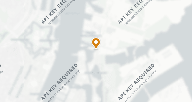 Map showing La Banchina