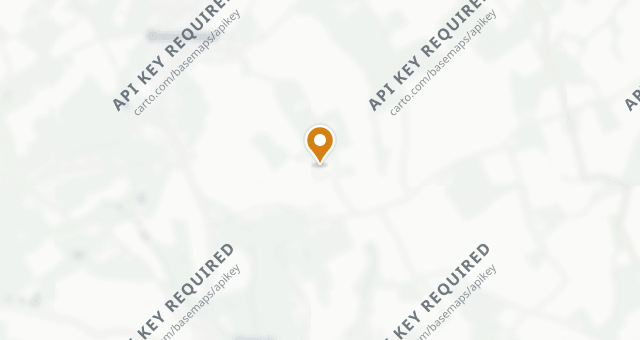 Map showing Auberge du Vert Mont