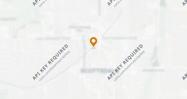 Map showing STK Scottsdale