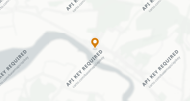 Map showing The Presbytere