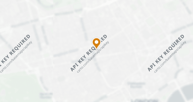 Map showing Fred Bakery