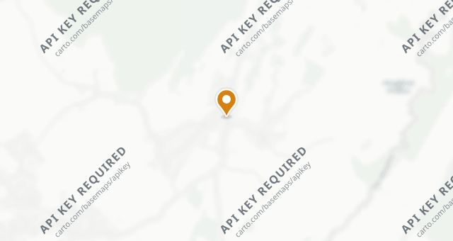 Map showing Auberge de Grilly