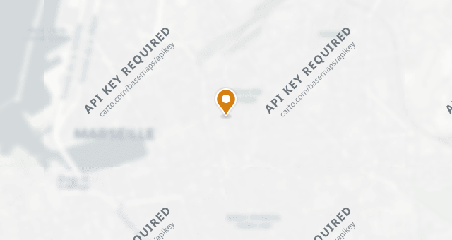 Map showing Café Zitoune