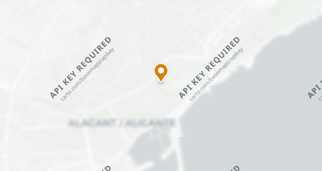 Map showing La Ereta