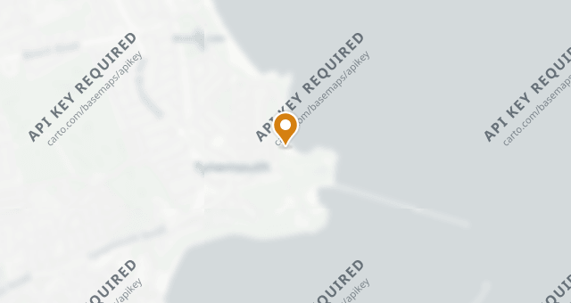 Map showing Riley’s Fish Shack