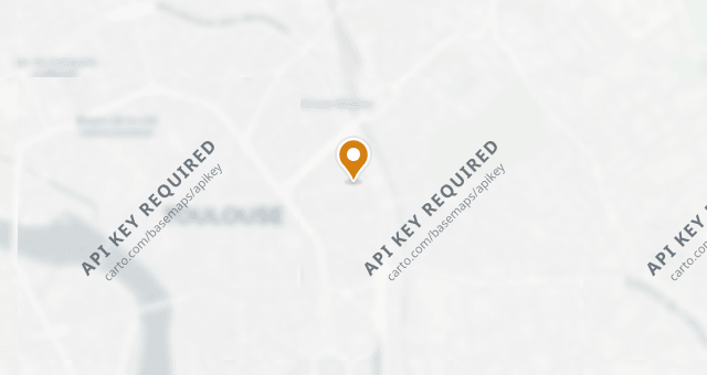 Map showing Bistrot August