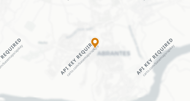 Map showing A Velha