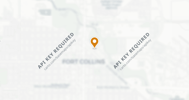 Map showing The Cache at Ginger and Baker