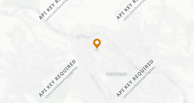 Map showing Inicio