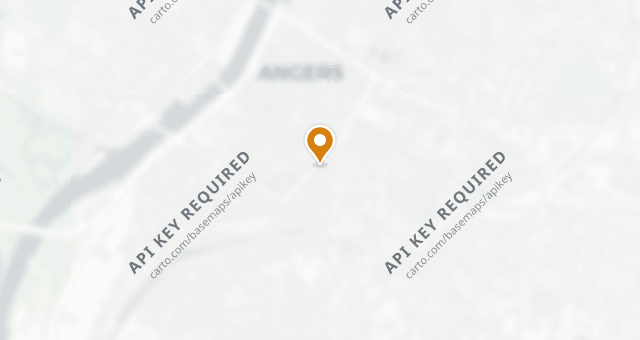 Map showing Café Cardinal