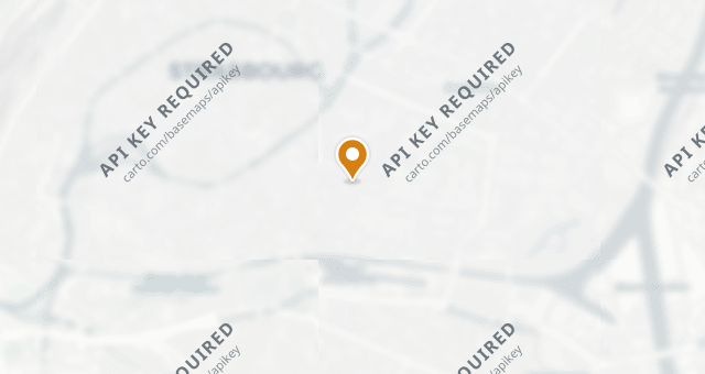 Map showing Bistrot des Rosiers