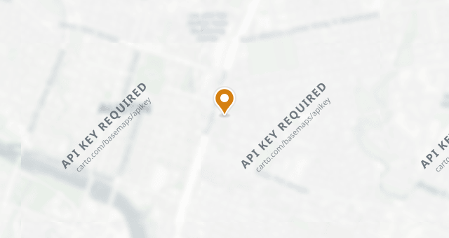 Map showing Franklin Barbecue