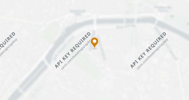 Map showing Bistrot des Fables