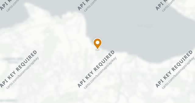 Map showing Villa Baroni