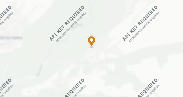 Map showing La Tronera