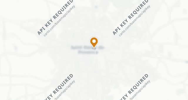 Map showing L'Auberge de St-Remy
