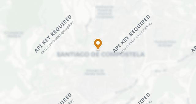 Map showing Casa Marcelo