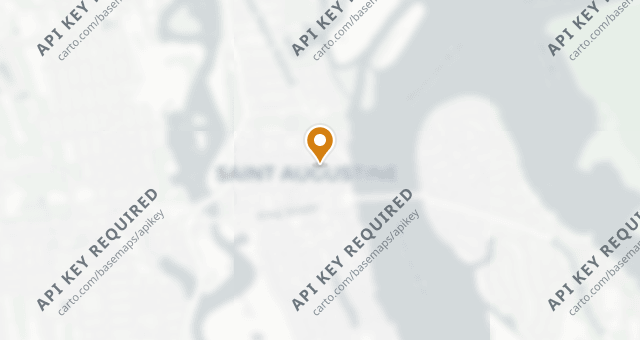 Map showing Columbia Restaurant - St. Augustine
