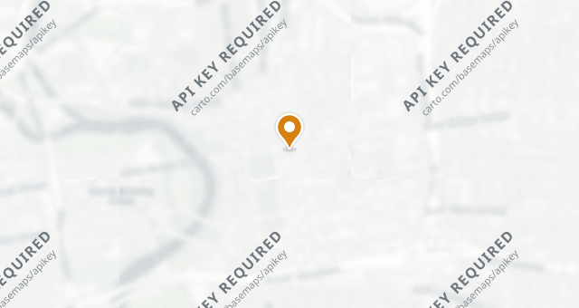 Map showing Butcher & Rose