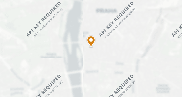 Map showing Alma Prague