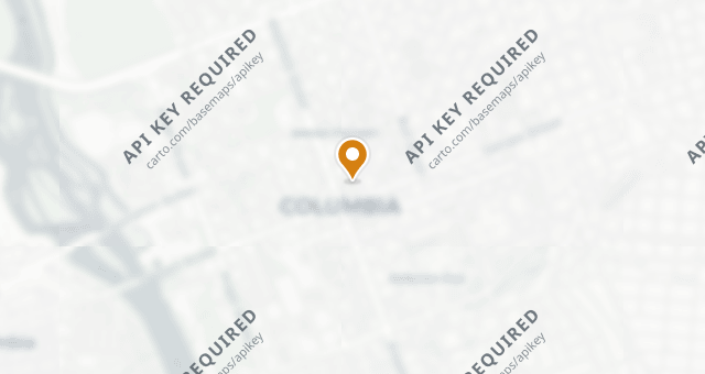 Map showing Halls Chophouse