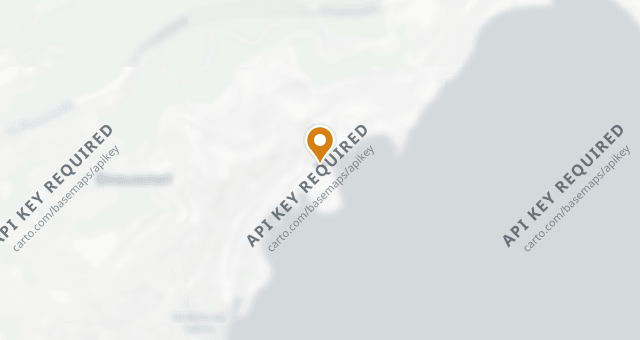 Map showing Blue Bay Marcel Ravin