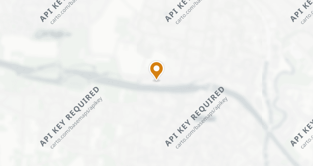 Map showing Le Pavillon Bleu