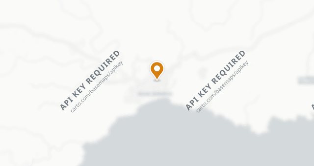 Map showing La Villa Agua Amarga