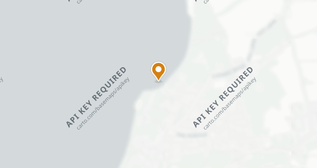 Map showing The Hut