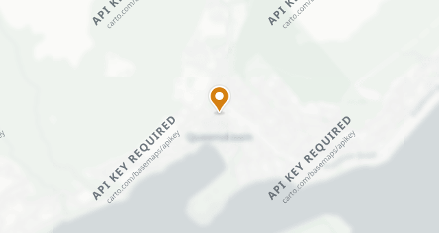 Map showing Toast & Oak