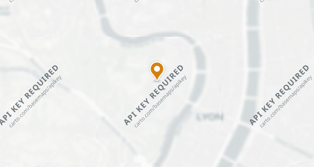 Map showing Bulle