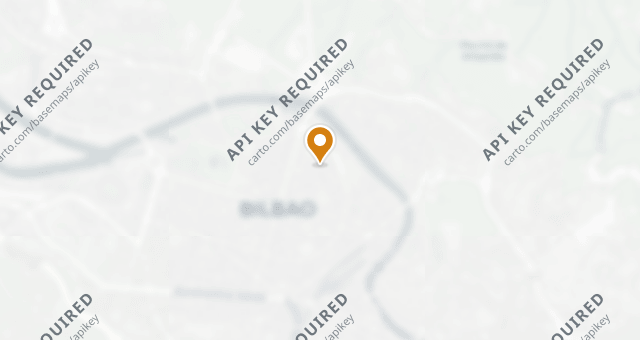 Map showing La Despensa del Etxanobe