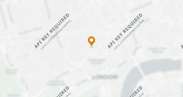 Map showing The French House