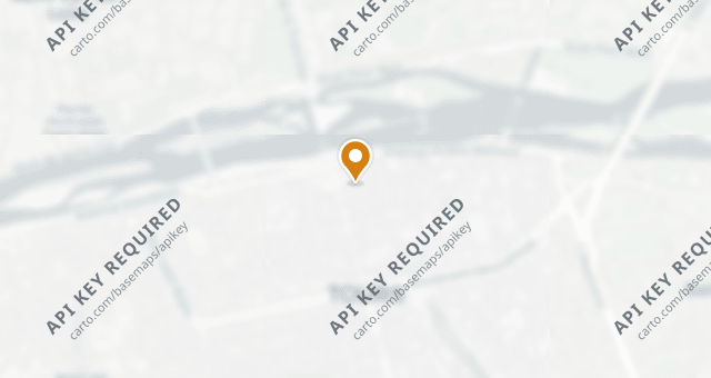 Map showing Chez Gaster