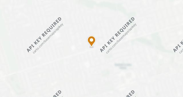 Map showing FK Restaurant