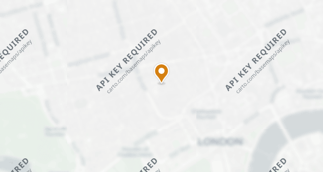 Map showing Masala Zone Soho