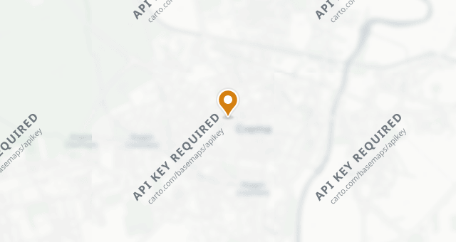 Map showing Botero