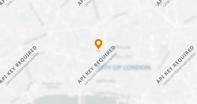 Map showing St. Barts