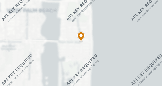 Map showing La Goulue Palm Beach