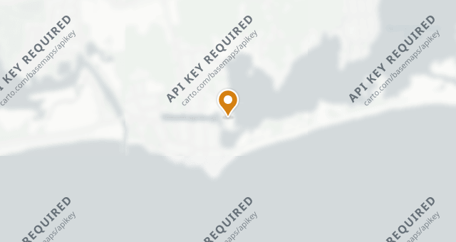 Map showing The Restaurant