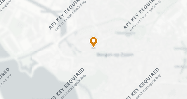 Map showing 't Spuihuis