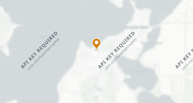 Map showing Maxwell's Beach Cafe